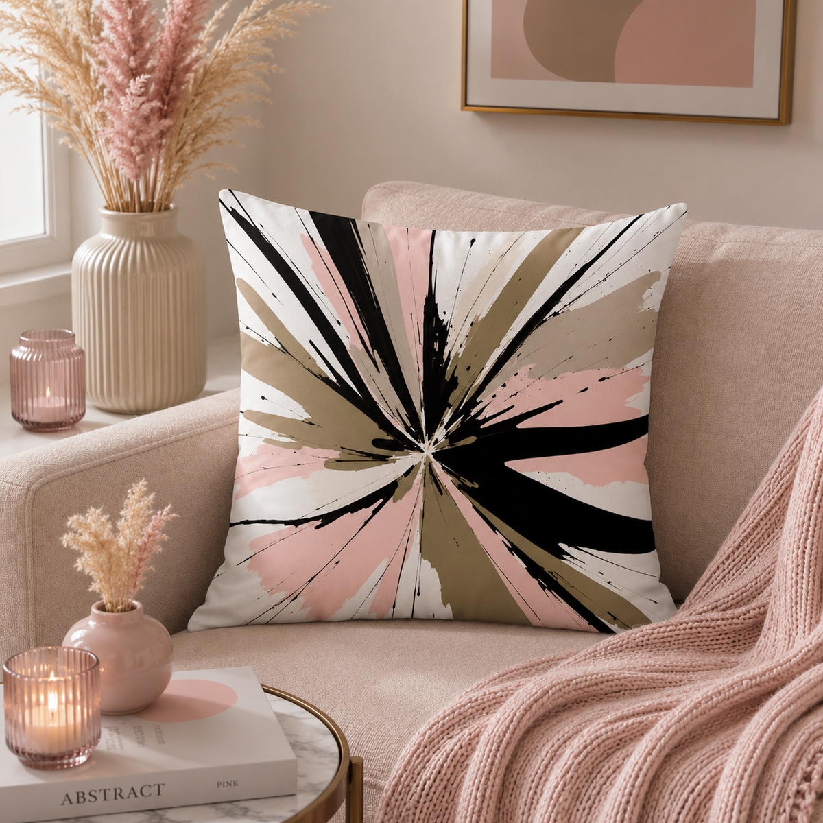 Blush Abstract Collection | Kussenhoezenwinkel
