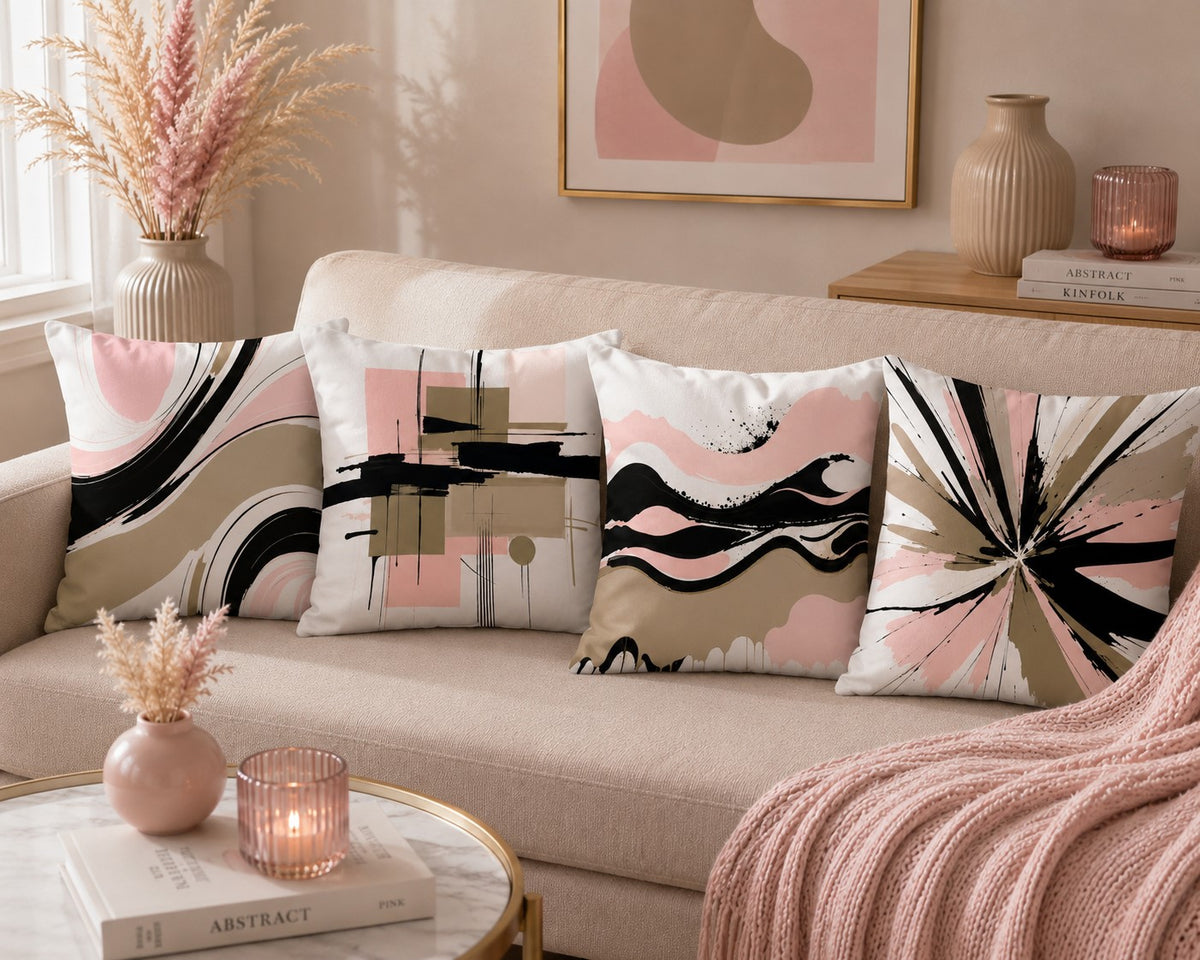 Blush Abstract Collection | Kussenhoezenwinkel