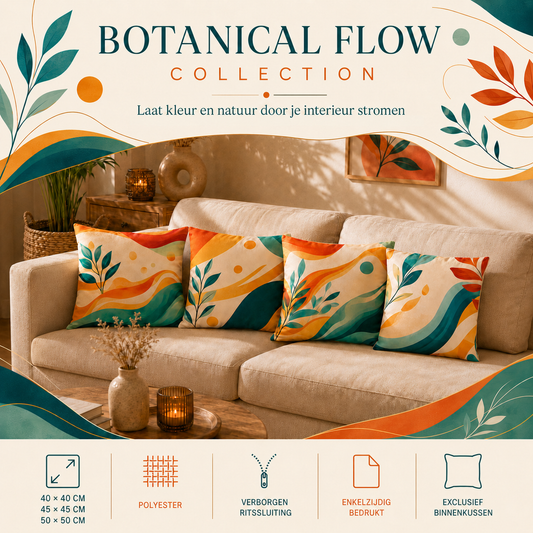Botanical Flow Collection | Kussenhoezenwinkel