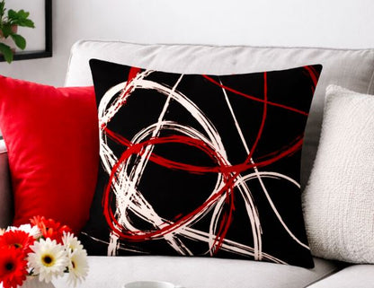 Artistieke designer kussenhoes 45x45 cm | Kussenhoezenwinkel