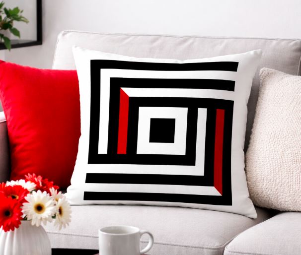 Artistieke designer kussenhoes 45x45 cm | Kussenhoezenwinkel