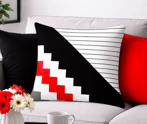 Artistieke designer kussenhoes 45x45 cm | Kussenhoezenwinkel