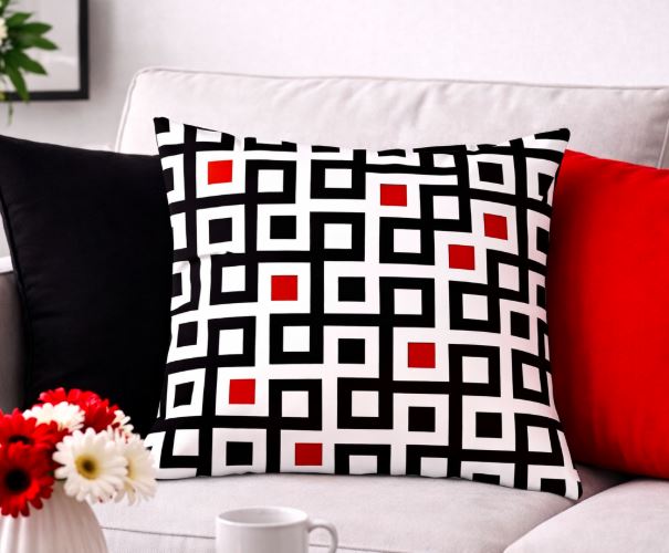 Artistieke designer kussenhoes 45x45 cm | Kussenhoezenwinkel