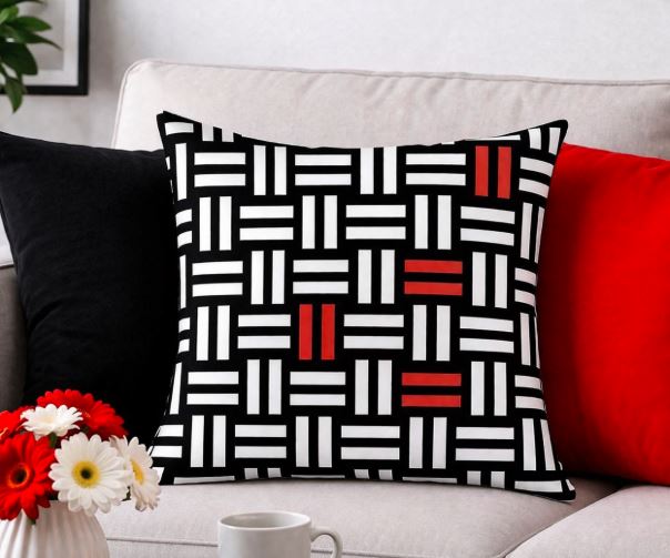 Artistieke designer kussenhoes 45x45 cm | Kussenhoezenwinkel