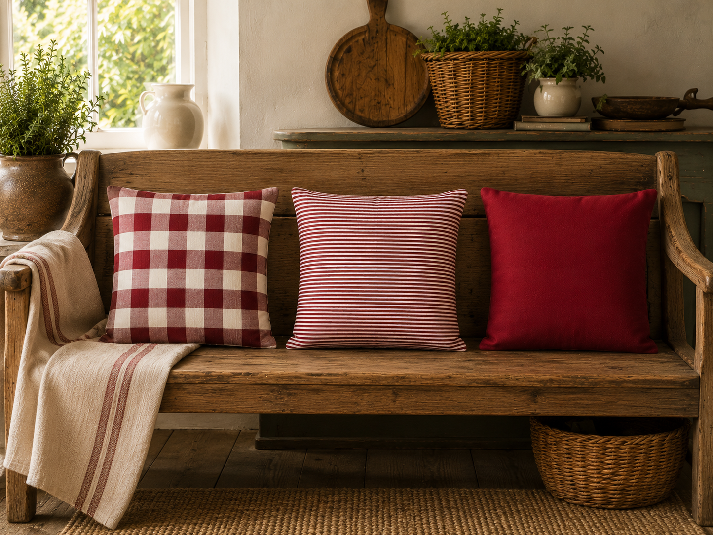 Country Living Collection kussenhoes 45x45 cm | Kussenhoezenwinkel