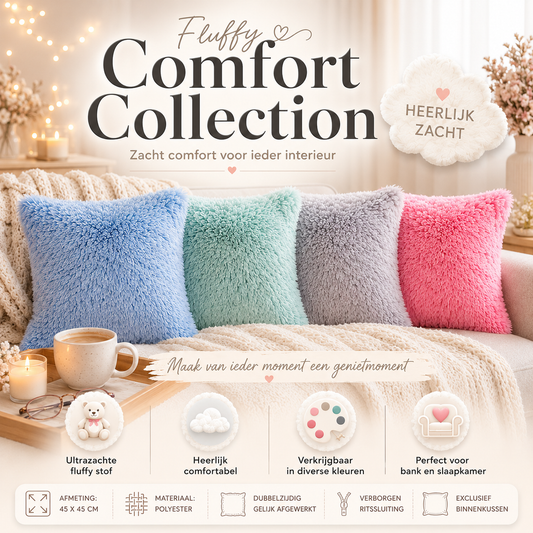 Fluffy Comfort Collection | Kussenhoezenwinkel