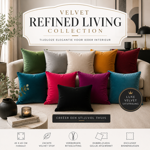 Velvet Refined Living Collection | Kussenhoezenwinkel
