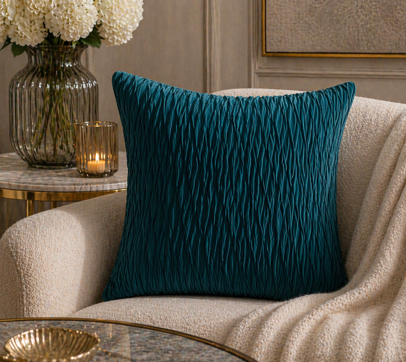 Velvet Ripple Elegance Collection | Kussenhoezenwinkel