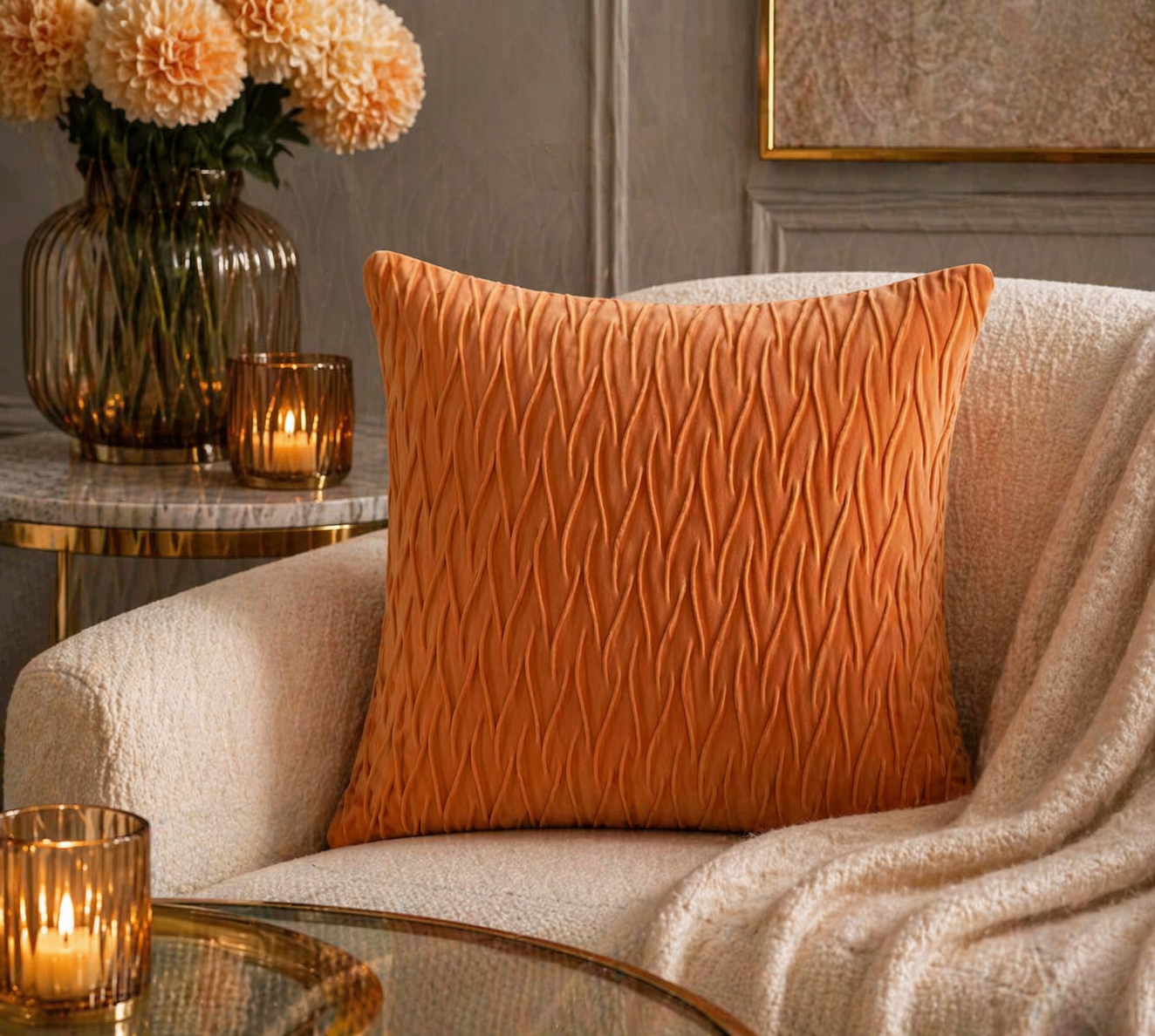 Velvet Ripple Elegance Collection | Kussenhoezenwinkel