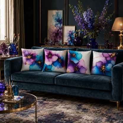 Azure & Amethyst Collection | Kussenhoezenwinkel