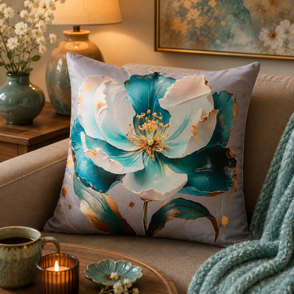 Aqua Bloom Collection | Kussenhoezenwinkel