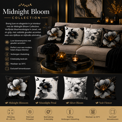 Midnight Bloom Collection | Kussenhoezenwinkel