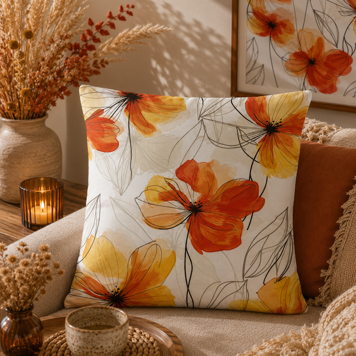 Golden Bloom Collection | Kussenhoezenwinkel