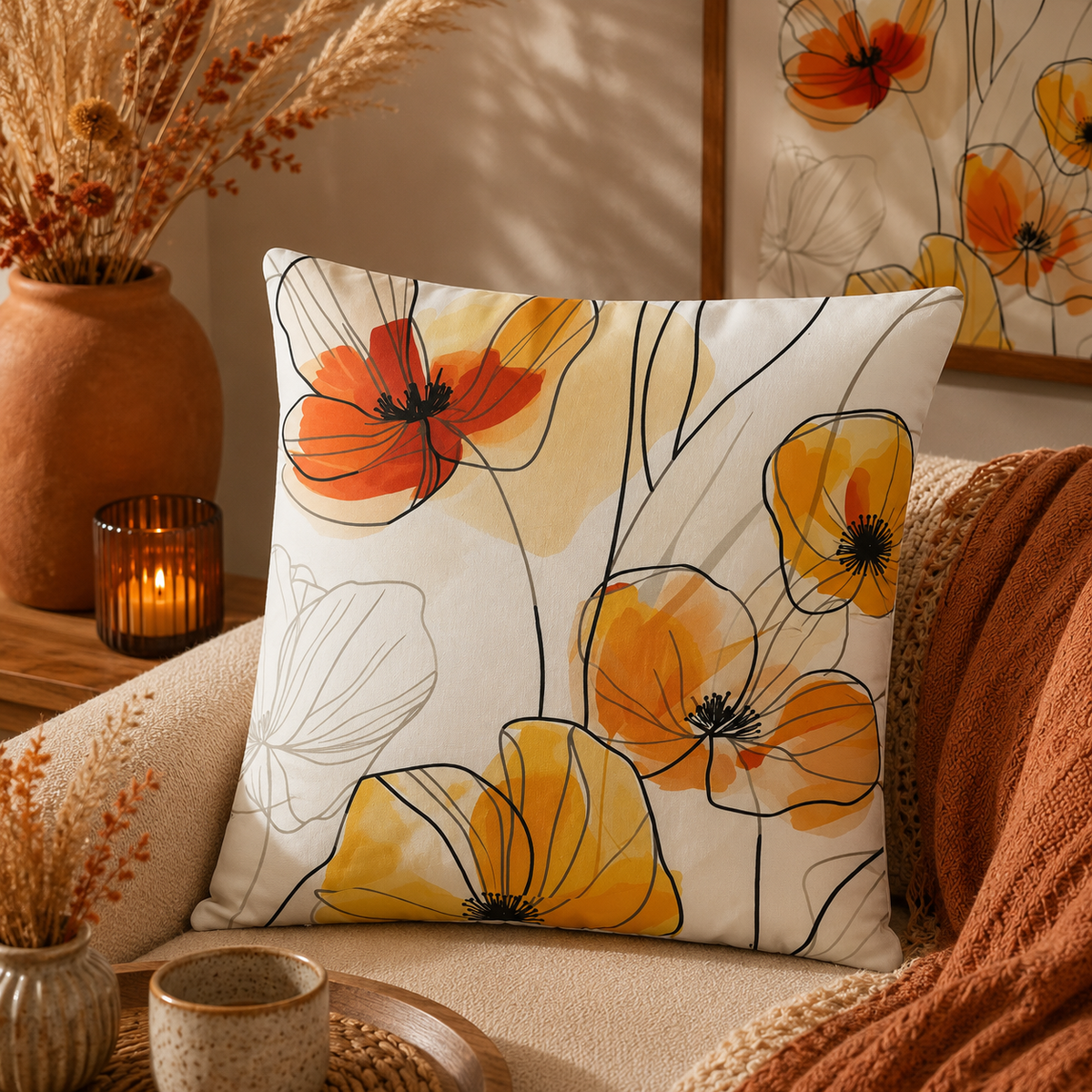 Golden Bloom Collection | Kussenhoezenwinkel