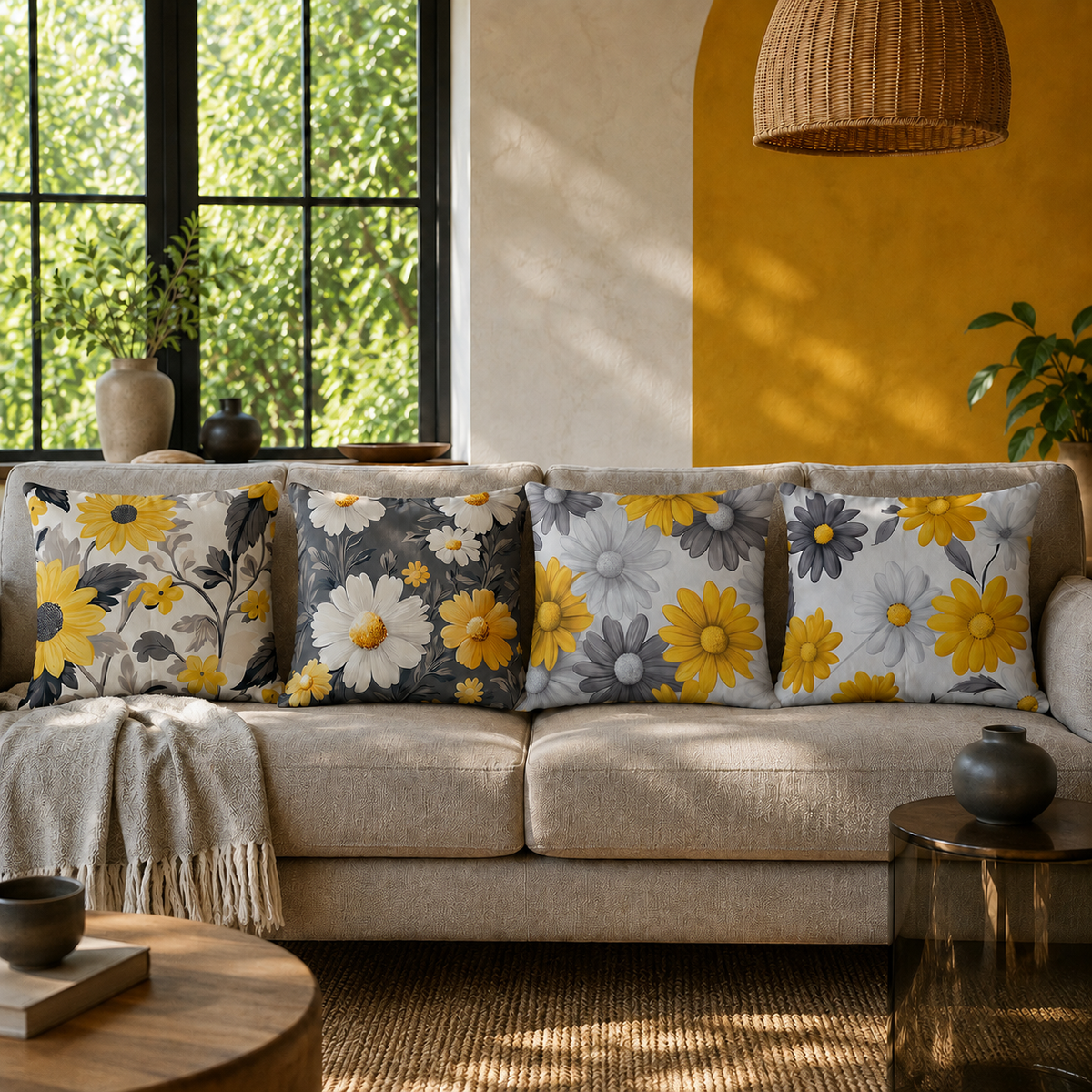 Golden Daisies Collection | Kussenhoezenwinkel