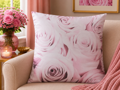 Velvet Rose Garden Collection - Blush Rose Serenity | Kussenhoezenwinkel