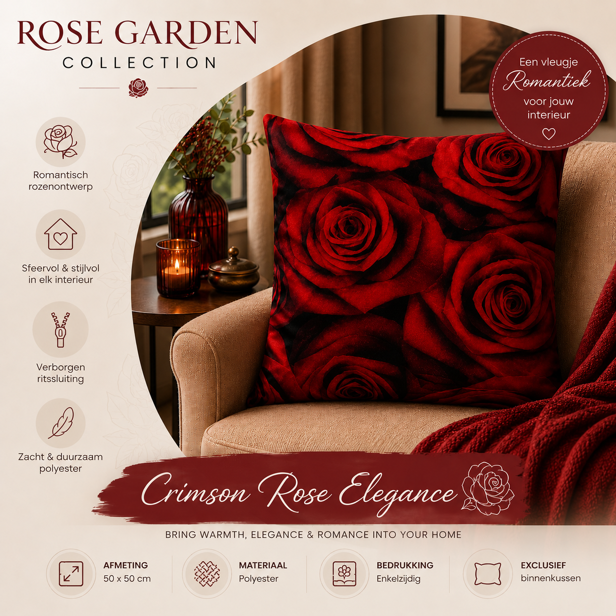 Rose Garden Collection | Kussenhoezenwinkel