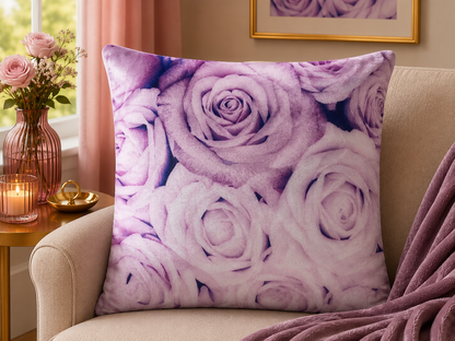 Velvet Kussenhoes Rozen 45x45 cm | Kussenhoezenwinkel