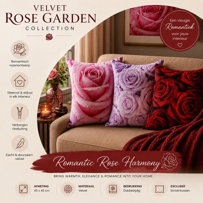 Velvet Rose Garden Collection | Kussenhoezenwinkel