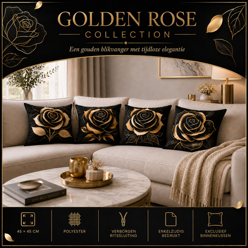 Golden Rose Collection | Kussenhoezenwinkel