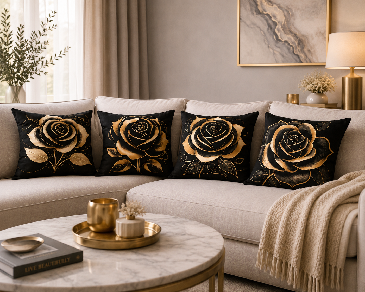 Golden Rose Collection | Kussenhoezenwinkel