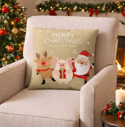 Kerst Kussenhoes - Rudolph the Red-Nosed Reindeer