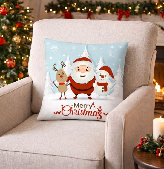 Kerst Kussenhoes - Rudolph the Red-Nosed Reindeer