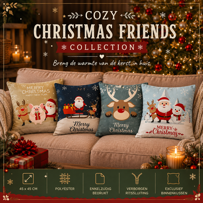 Cozy Christmas Friends Collection | Kussenhoezenwinkel
