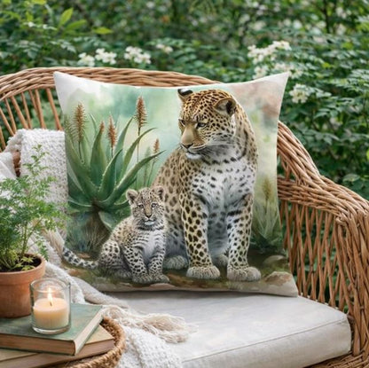 Dieren kussenhoes Afrika 45x45 cm | Kussenhoezenwinkel