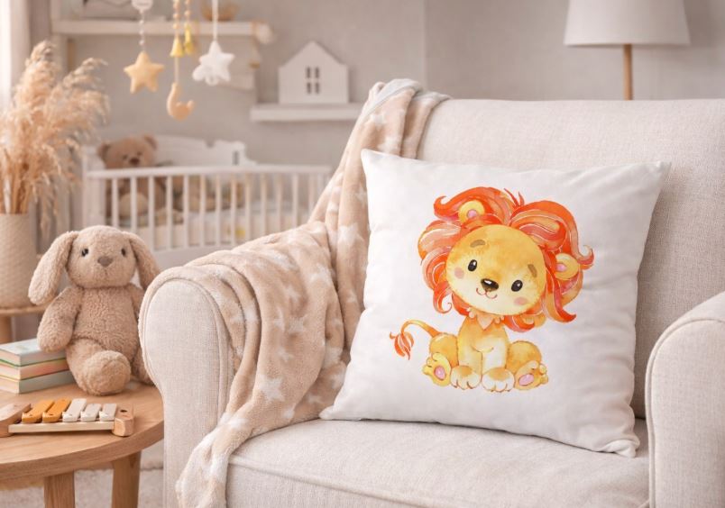 Kussenhoes aquarel print 45x45 cm | Kussenhoezenwinkel