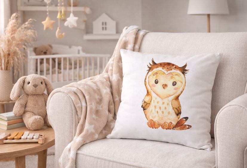 Kussenhoes aquarel print 45x45 cm | Kussenhoezenwinkel