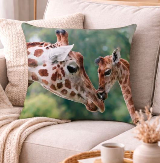 Kussenhoes babydieren 45x45 cm | Kussenhoezenwinkel