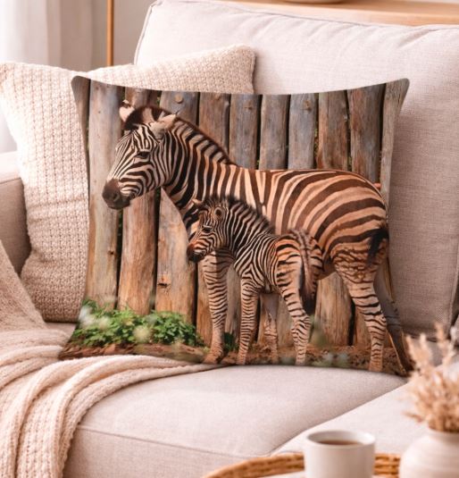 Kussenhoes babydieren 45x45 cm | Kussenhoezenwinkel
