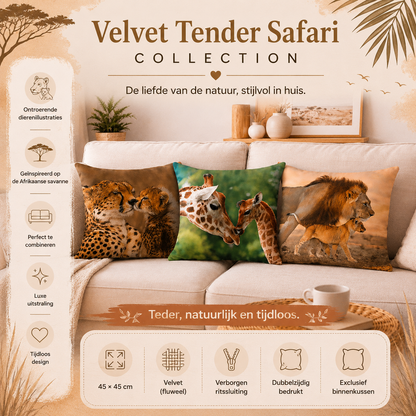 Velvet Tender Safari Collection | Kussenhoezenwinkel