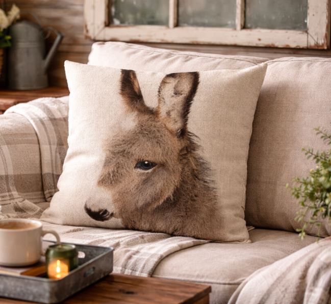 Dieren Kussenhoes Canvas 45x45 cm | Kussenhoezenwinkel