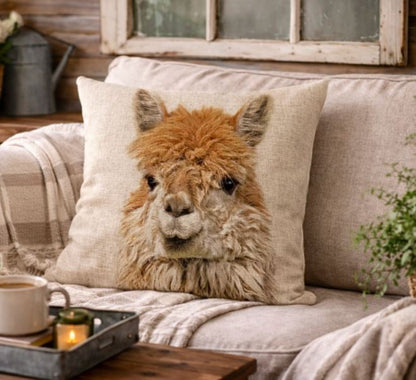 Dieren Kussenhoes Canvas 45x45 cm | Kussenhoezenwinkel
