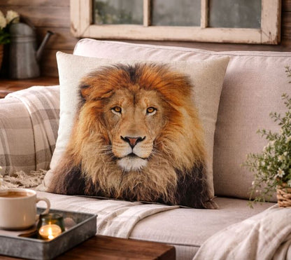 Dieren Kussenhoes Canvas 45x45 cm | Kussenhoezenwinkel