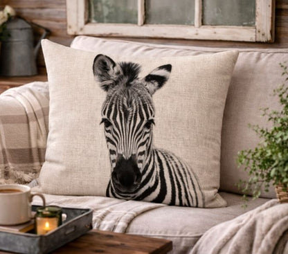 Dieren Kussenhoes Canvas 45x45 cm | Kussenhoezenwinkel