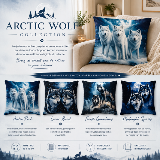 Arctic Wolf Collection | Kussenhoezenwinkel