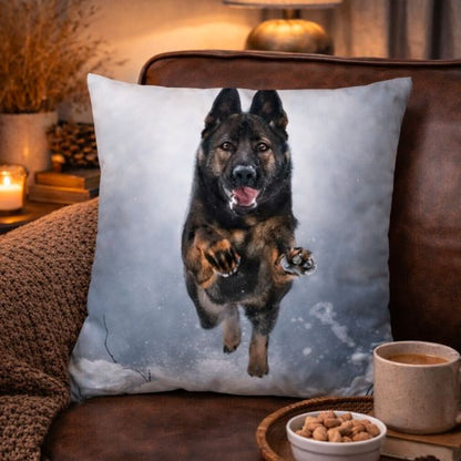 Dieren Kussenhoes Hond 45x45 cm | Kussenhoezenwinkel