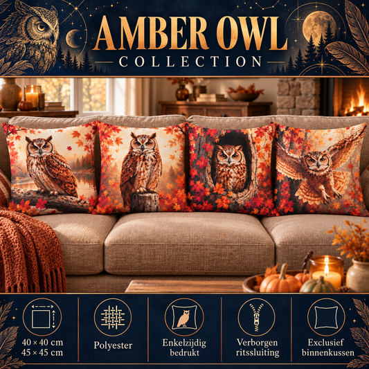 Amber Owl Collection | Kussenhoezenwinkel