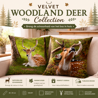 Velvet Woodland Deer Collection | Kussenhoezenwinkel