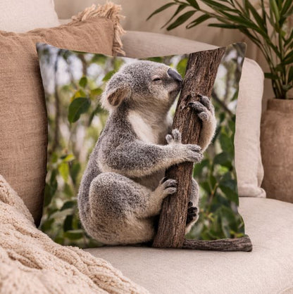 Dieren kussenhoes koalabeer 45x45 cm | Kussenhoezenwinkel
