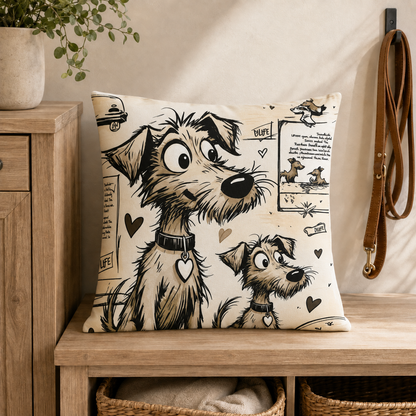 Scruffy Pals Collection | Kussenhoezenwinkel
