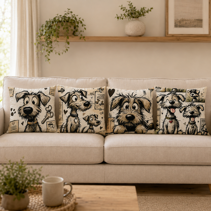Scruffy Pals Collection | Kussenhoezenwinkel