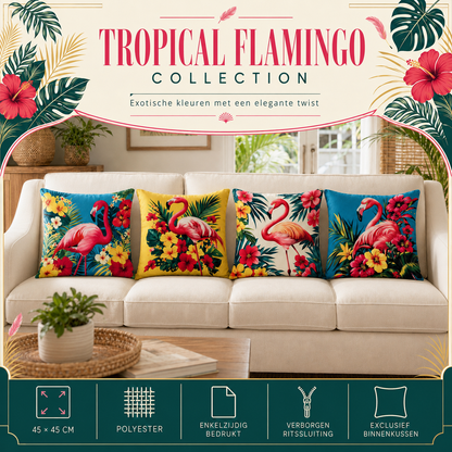 Tropical Flamingo Collection | Kussenhoezenwinkel