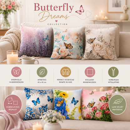 Butterfly Dreams Collection | Kussenhoezenwinkel