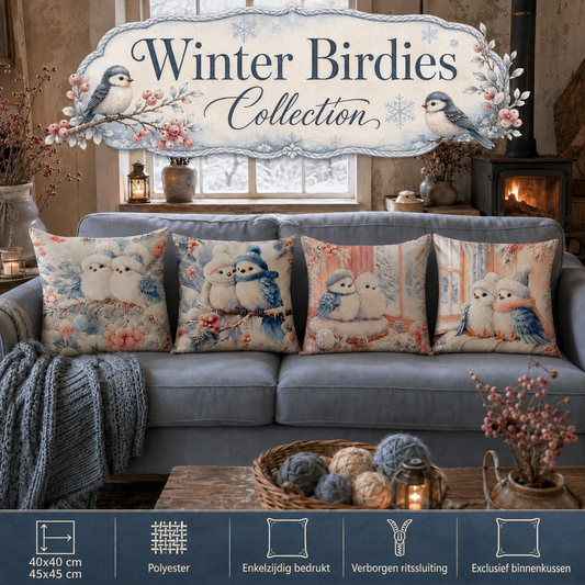 Winter Birdies Collection | Kussenhoezenwinkel