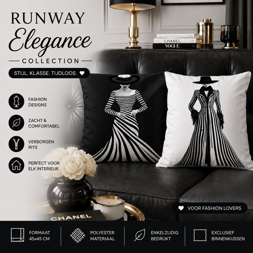 Runway Elegance Collection | Kussenhoezenwinkel