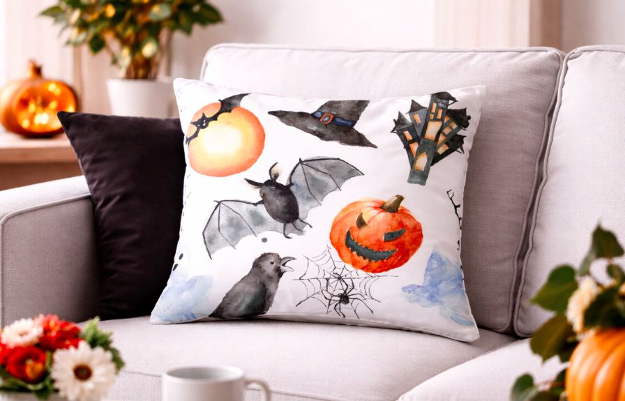 Kussenhoes Halloween 45x45 cm | Kussenhoezenwinkel
